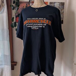 Gildan Y2k Motorcycles Sarcastic Vintage Gaphic Tee